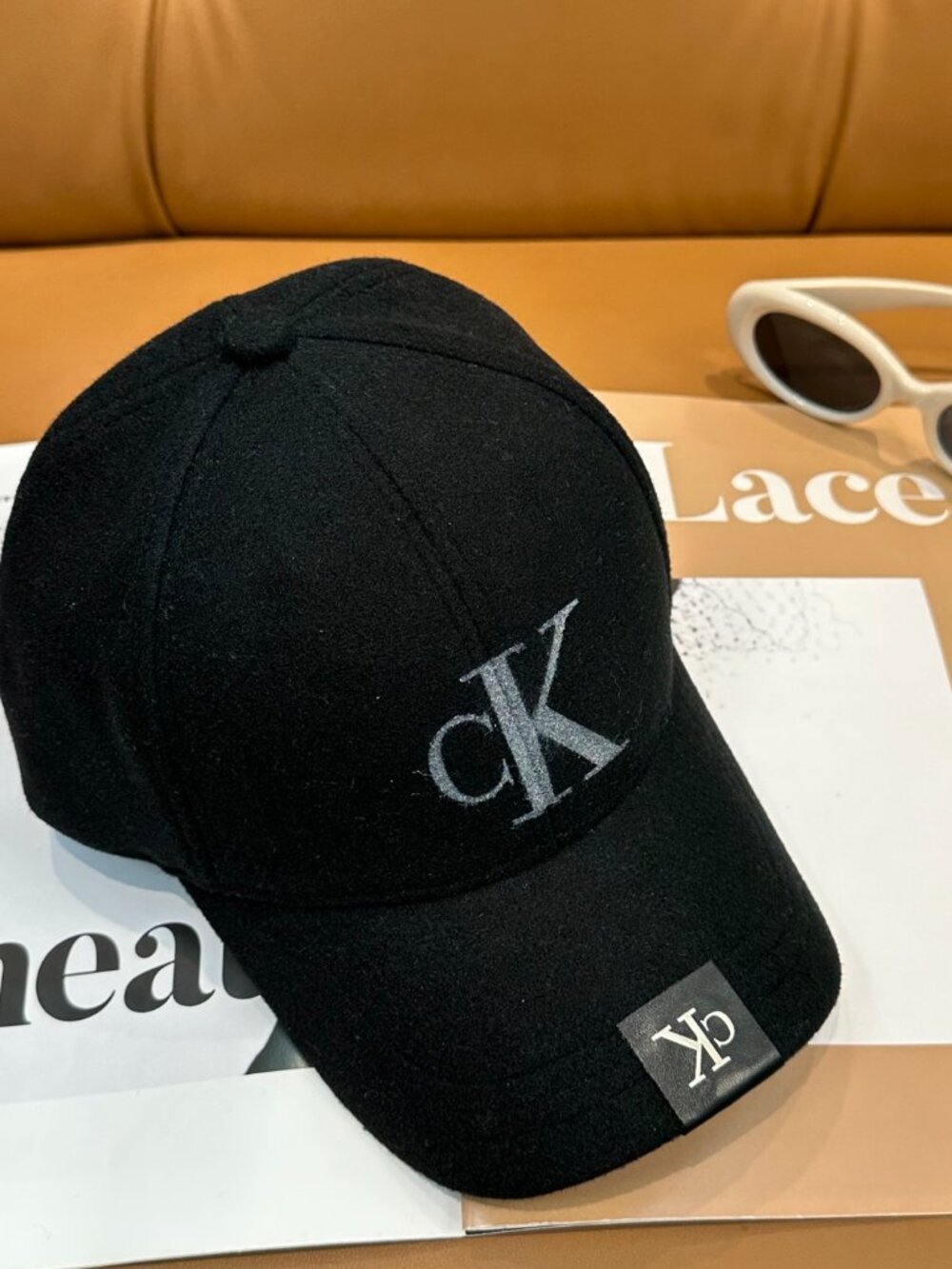 Calvin Klein Black Baseball Cap - Picture 5 of 8